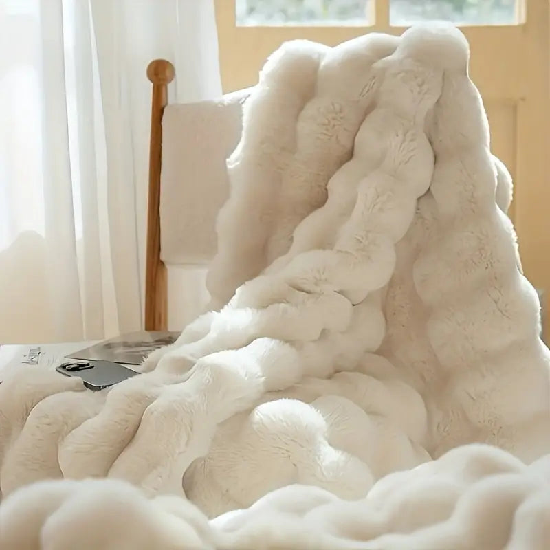 Noël & Co. Faux Rabbit Fleece Cover