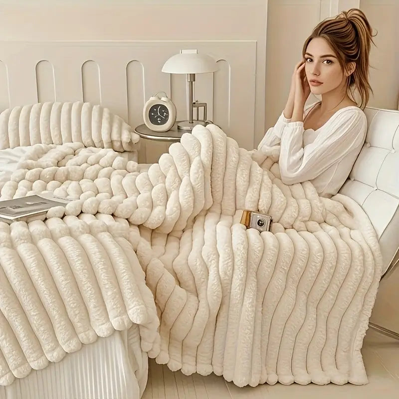 Noël & Co. Faux Rabbit Fleece Cover
