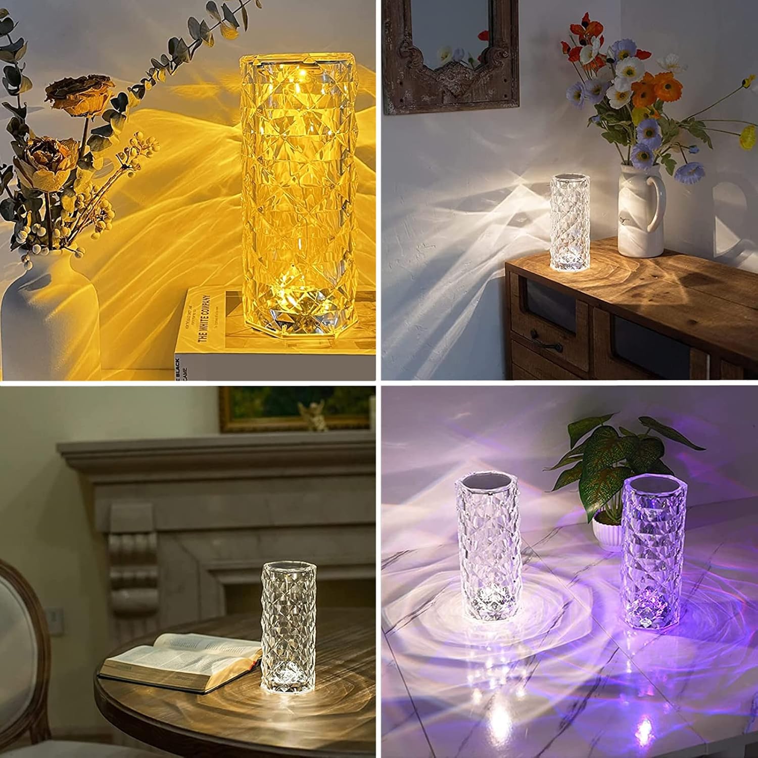 Noël & Co. Crystal Mood Lamp