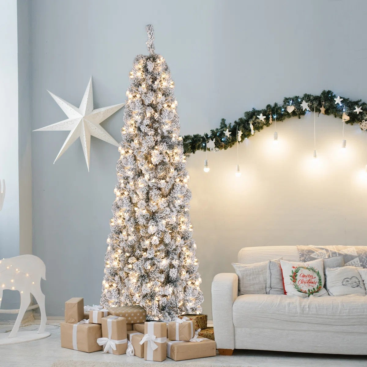 Noël & Co. White Christmas Tree
